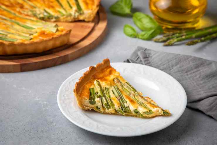 Crostata Di Asparagi Quiche Vegana Pasticceria Fatta Casa Cibi Sani 2