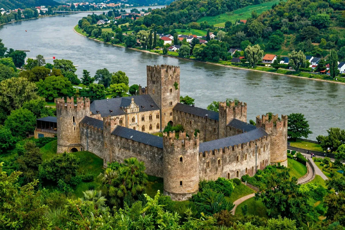 Castello di Walzin, un gioiello incastonato tra le acque del fiume Meuse in Belgio