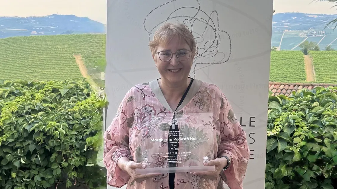 Margherita Podestà Heir riceve il premio Mario Lattes per la traduzione 2026