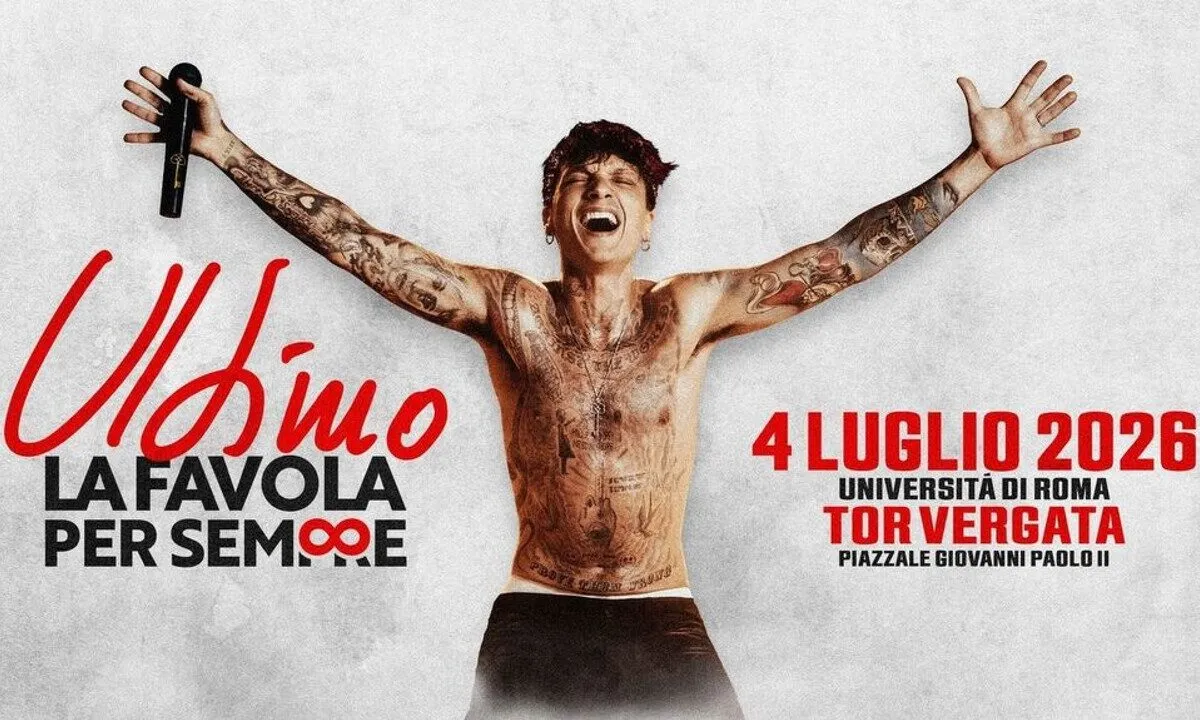 Ultimo in concerto a Tor Vergata: 2500 addetti al controllo presenti