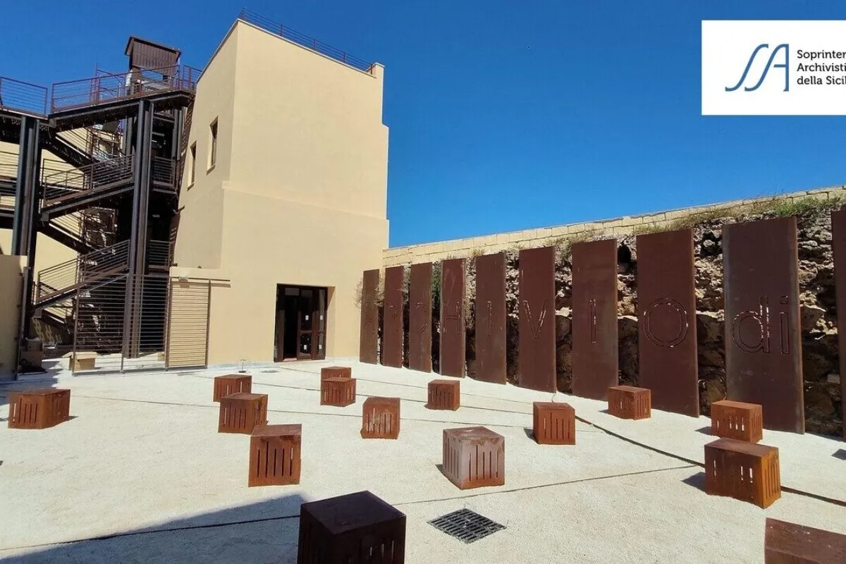 Rinnovamento dell'archivio di Stato di Trapani: nuovi spazi e accessibilità migliorata