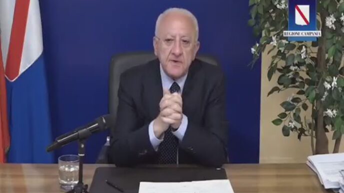 De Luca Risponde A Meloni Nuo