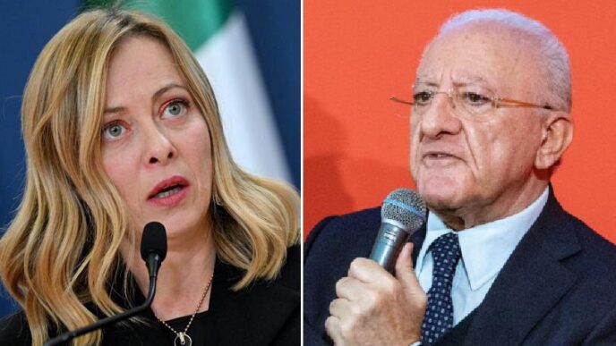 Il Saluto Di Giorgia Meloni A