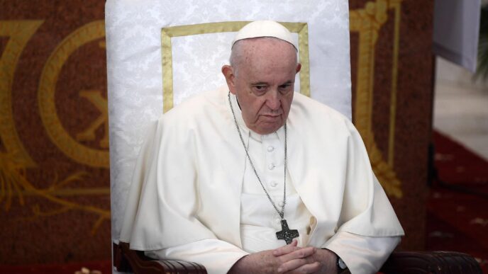 Papa Francesco Rivolge Le Scus