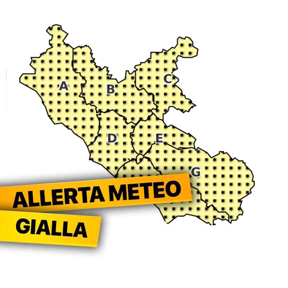 Emergenza Meteo Allerta Giall