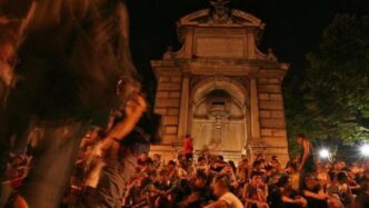 Aggressione A Piazza Trilussa