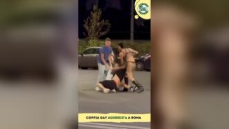 Aggressione Omofoba A Roma De