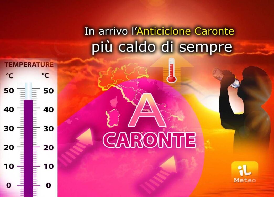 Anticiclone Africano Caronte