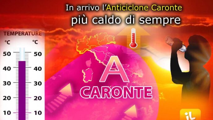 Anticiclone Africano Caronte