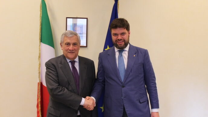 Antonio Tajani A Viterbo Un E
