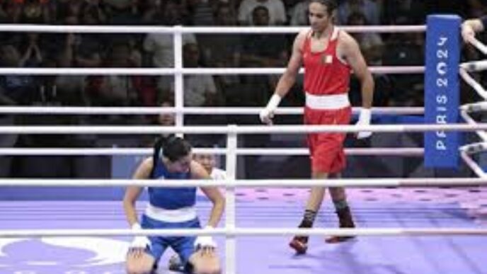 Boxe Olimpica Ritiro Di Angel