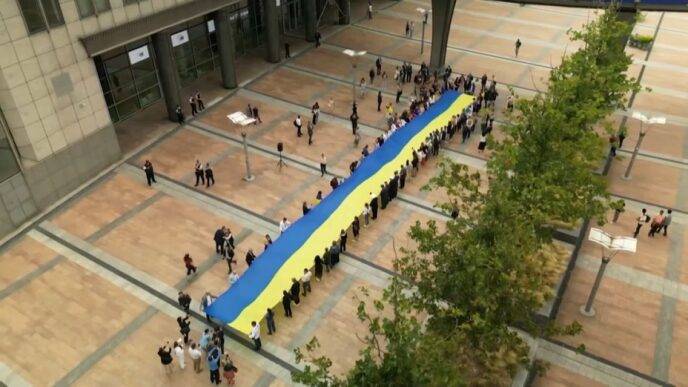 Bruxelles Celebra Lucraina D