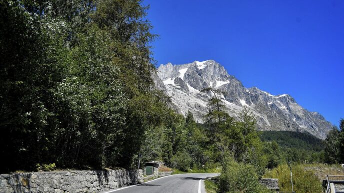 Chiusura Tunnel Del Monte Bian