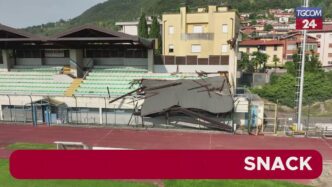Crollo Della Tettoia Allo Stad
