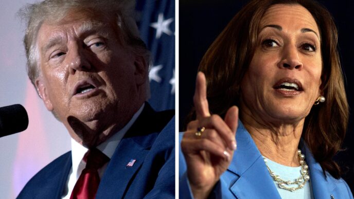 Donald Trump Attacca Kamala Ha