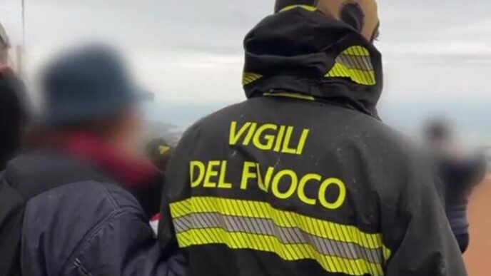 Frana A Talanico Evacuazioni