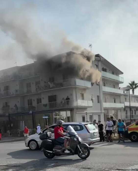 Incendio Accidentale In Hotel