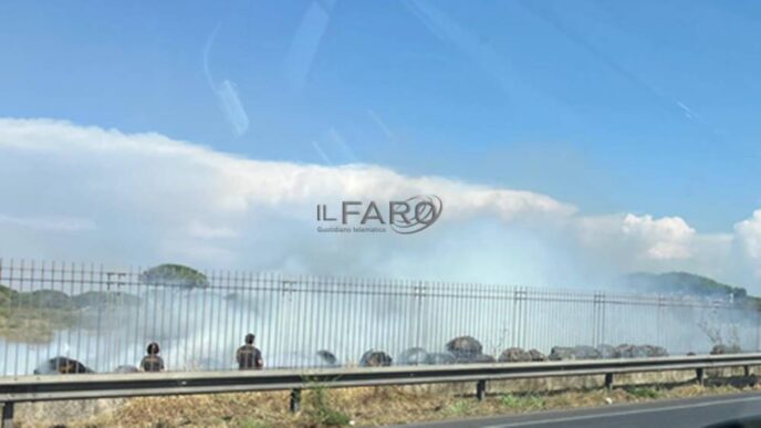 Incendio Ad Ostia Antica Vigi