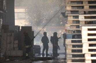 Incendio Devastante A Pozzuoli