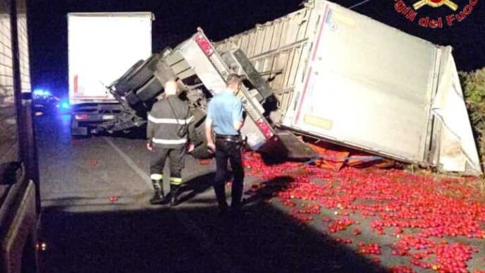 Incidente Stradale Sulla Bracc