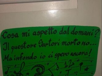 Minacce Al Questore Paolo Sart