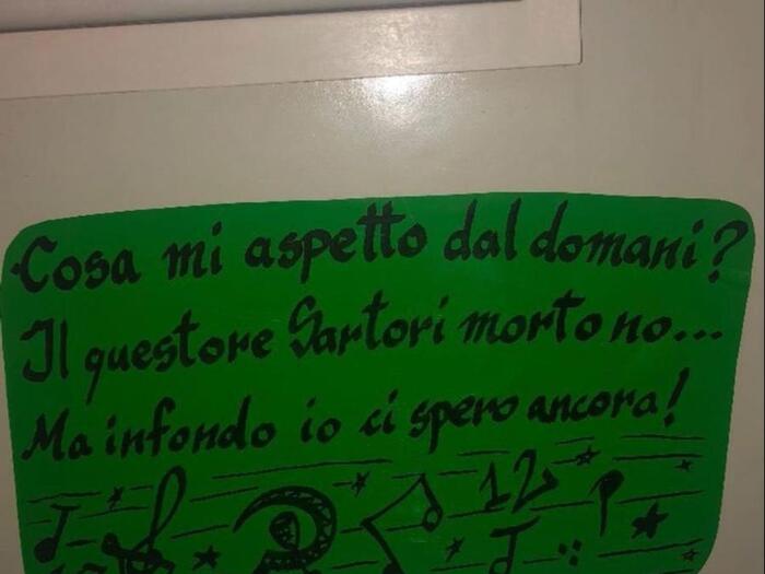 Minacce Al Questore Paolo Sart
