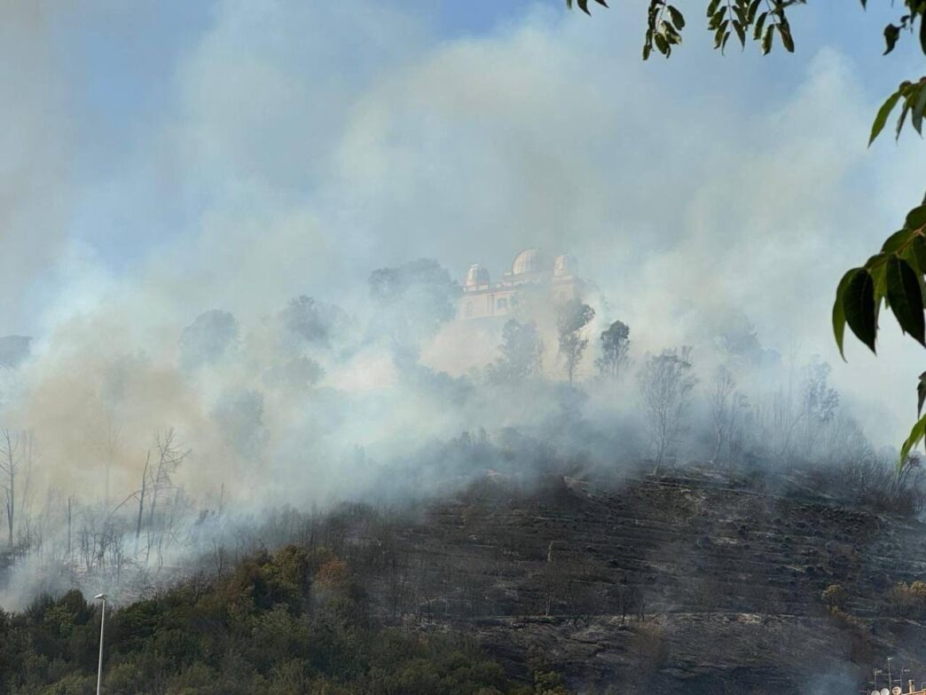Monte Mario Incendio Devastan