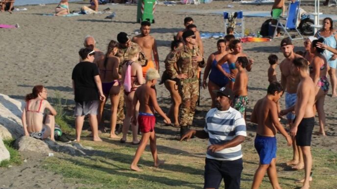 Napoli Il Lido Mappatella Anc