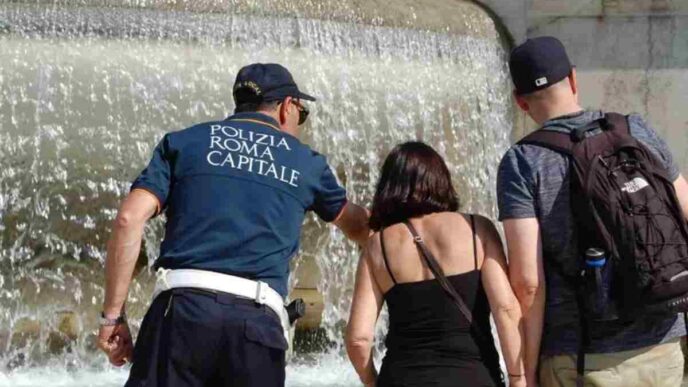 Sanzioni Alla Fontana Di Trevi