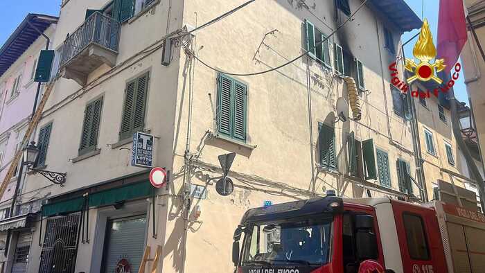 Tragico Incendio A Santa Croce