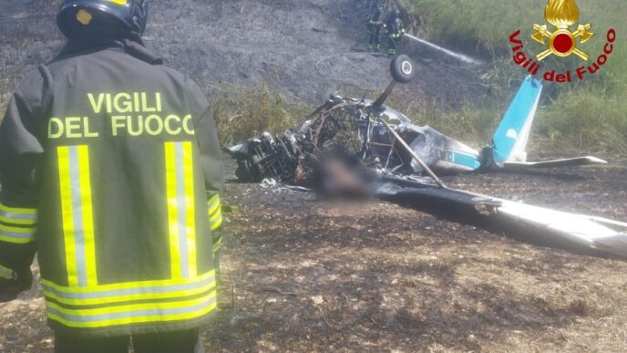 Tragico Incidente Aereo A Tern 1