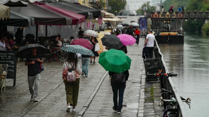 Allerta Meteo Su Diverse Regio