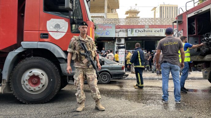 Attacco Esplosivo In Libano H