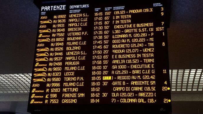Disagi Per I Viaggiatori Tren
