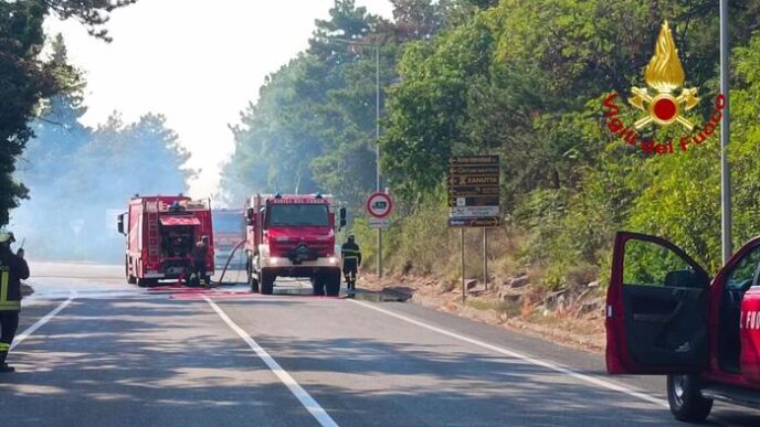 Due Incendi Devastanti In Friu