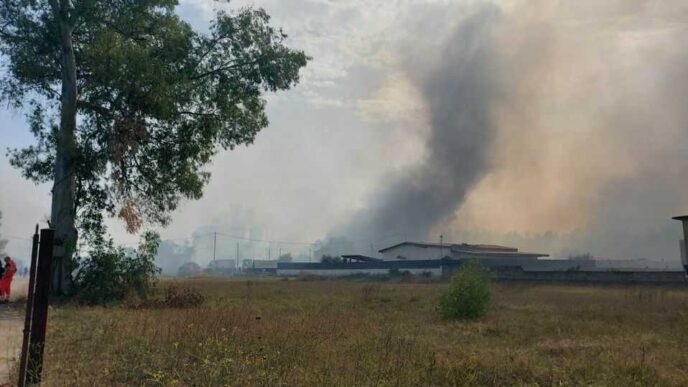 Emergenza A Cisterna Evacuati
