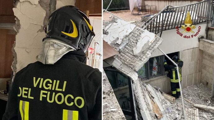 Esplosione A Torrenova Ferito