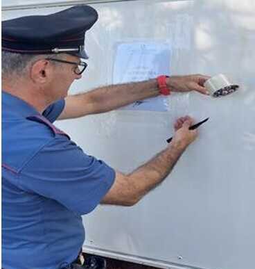 Formia I Carabinieri Chiudono