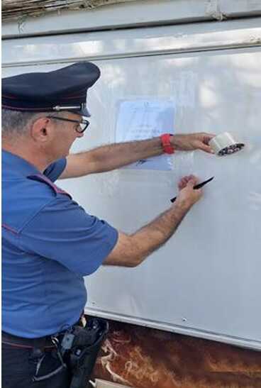 Formia I Carabinieri Chiudono