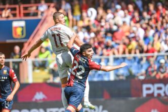Genoa E Roma Pareggiano 1 1 Ne