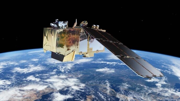 Il Lancio Del Terzo Satellite
