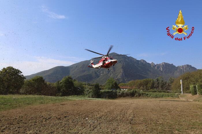 Incendio A Moggio Udinese Fia