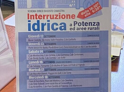 Interruzioni Dellacqua A Pote