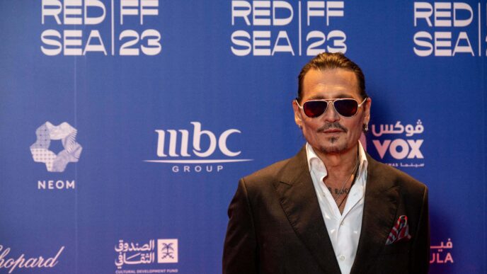 Johnny Depp Sfoggia Un Sorriso