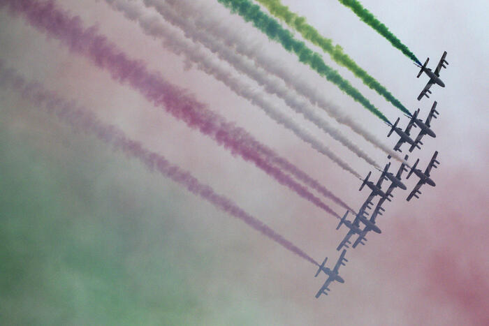 Le Frecce Tricolori Tornano A