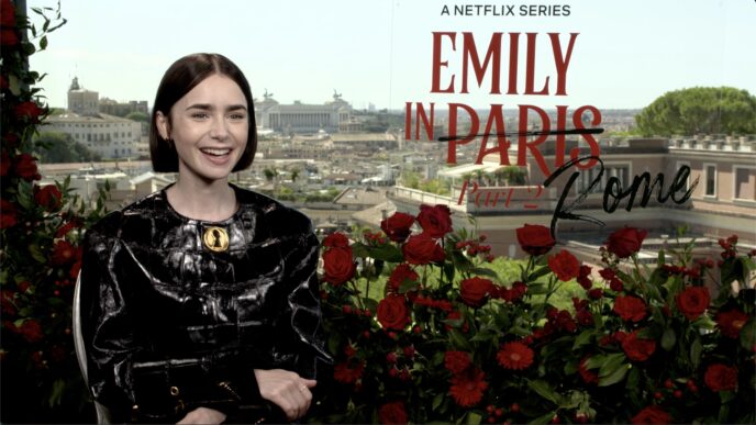 Lily Collins Parla Di Roma E