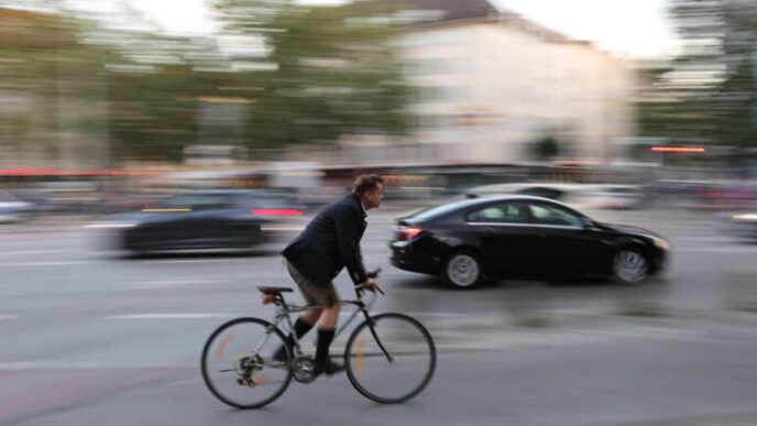 Multa A Lecce Per Un Ciclista