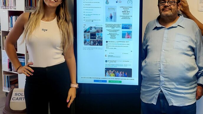 Nuovo Totem Touch Screen In Bi