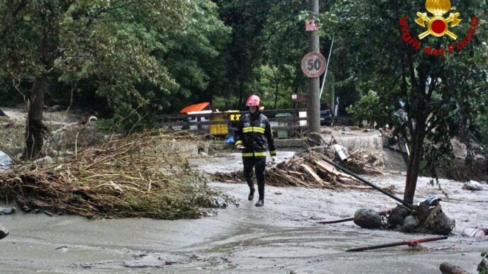 Piogge Torrenziali In Piemonte
