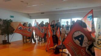 Protesta Dei Precari Della Scu
